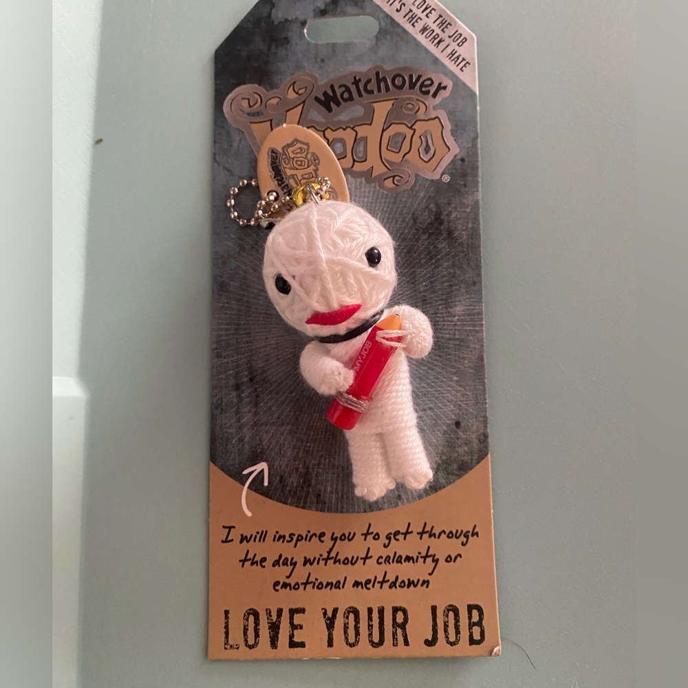 NIP Watchover Voodoo Doll Keychain Mummy 3 Inch